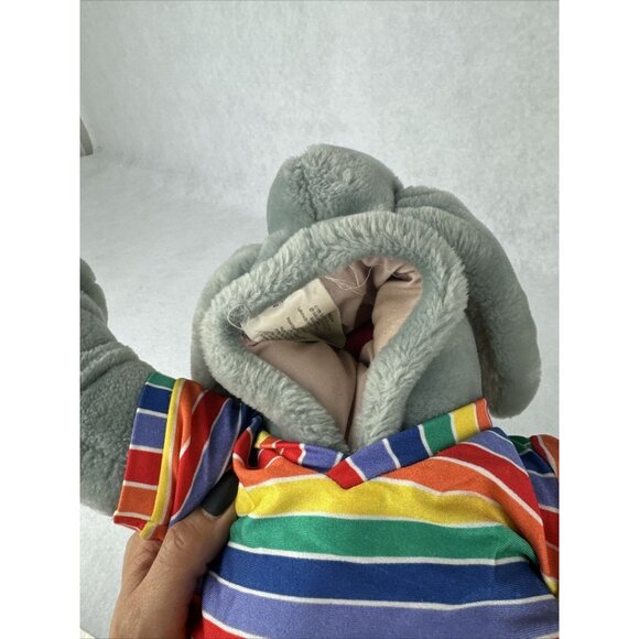 Tested Vintage 16" Ganz Bros. 1986 Wrinkles Talking Hound Dog Puppet Working - Picture 7 of 16